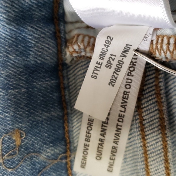 Madewell The Perfect Vintage Jean in Coffey Wash: Worn-In Edition, Size 25 - Picture 11 of 16